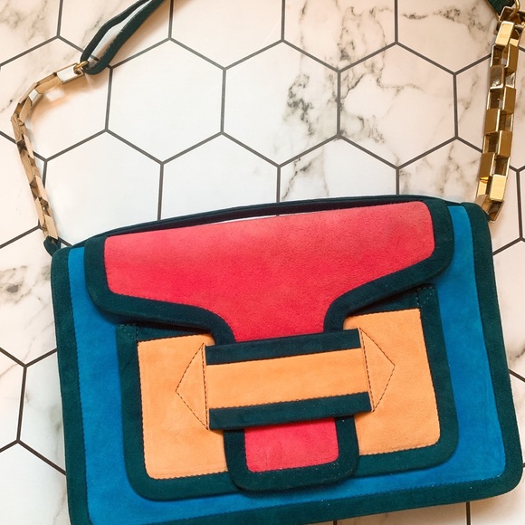 Pierre Hardy Alpha suede bag - Picture 2 of 5